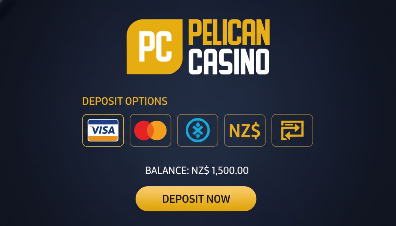 Widok rozgrywki w Pelican Casino prezentujący układ gier i nawigację strony